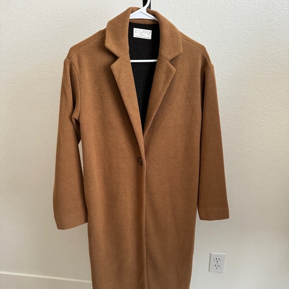 Z Supply Camel Coatigan Size XS - Picture 1 of 6
